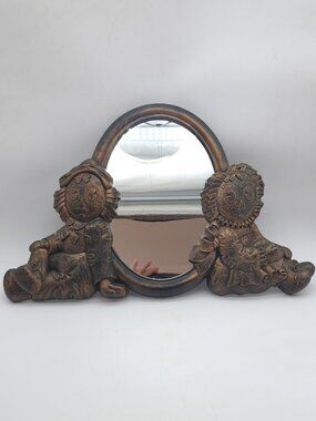 1970s Raggedy Ann & Andy Mirror